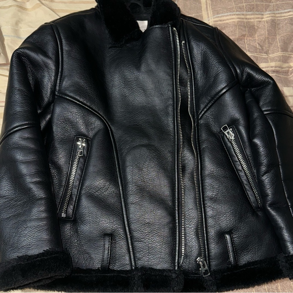 Girls Zara Double Faced Jacket Size 7
